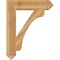 Ekena Millwork Legacy Arts & Crafts Rough Sawn Bracket, Western Red Cedar, 6"W x 30"D x 38"H BKT06X30X38LEC03RWR - alternate 2